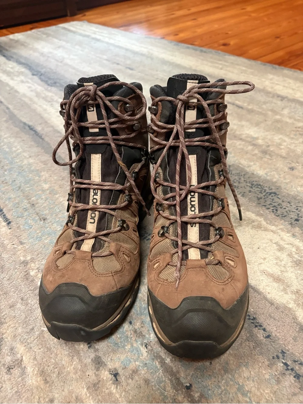 Men’s Salomon Quest 4D 2 GTX Hiking Tactical Boots Size 11.5